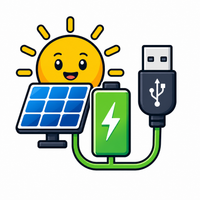 Solar + USB Power